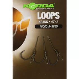   Korda Loop Rigs Taglia 6 Krank 18lb - terminale pre-legato per carpa