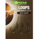 Korda Loop Rigs Taglia 8 DF Wide Gape X 18lb - terminale pre-legato per carpa