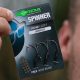 Korda Spinner Hook Sections Krank 4 Amo con occhiello, senza ardiglione 3pz