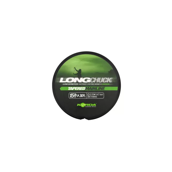 Korda LongChuck Verde 0,33-0,47mm 300m Filo Madre Monofilo