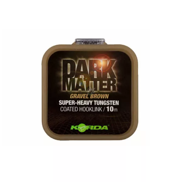 Korda Dark Matter Tungsten Coated Braid Marrone 25lb 10m