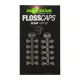 Korda Floss Caps Clear - stopper per boilies