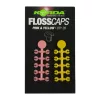 Korda Floss Caps Rosa/Giallo - stopper per boilies