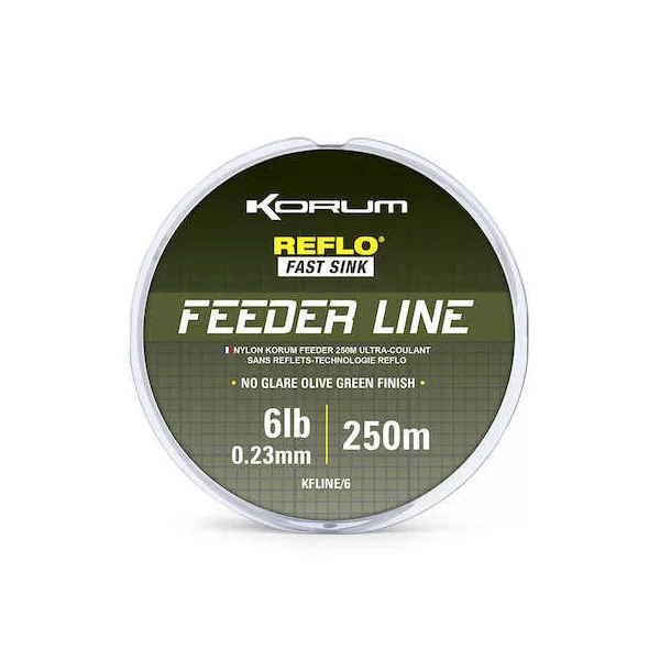 Korum Feeder Line 6lb 0.23mm Lenza madre