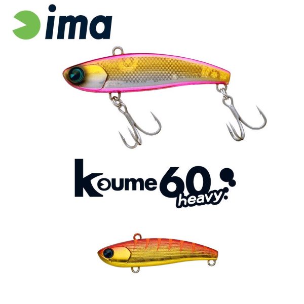 Ima Koume Vibration 60 Heavy 6cm 17gr 108 Akakin OG Wobbler