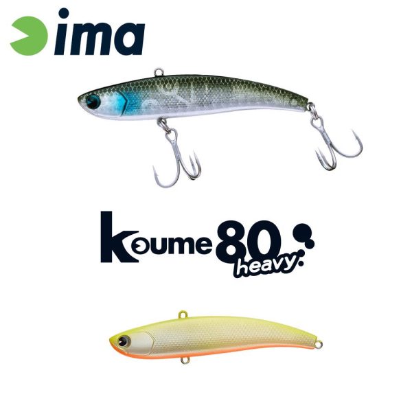 Ima Koume Vibration 80 Heavy 8cm 20gr 102 Chart Back Pearl Wobbler
