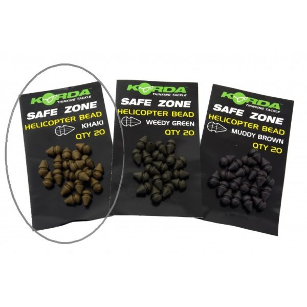 Korda Heli Bead Small Khaki - 20 pz - perlina di gomma