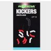 Korda Red / White Kickers Medium - allineatore per ami