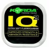 Korda IQ Extra Soft Fluorocarbon Hooklink 12lb - terminale fluorocarbon per amo da carpa