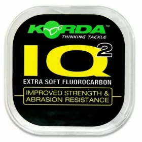   Korda IQ Extra Soft Fluorocarbon Hooklink 15lb - terminale fluorocarbon per amo da carpa