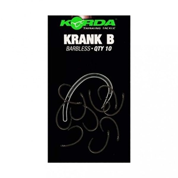 Korda Krank Barbless 2 Amo con occhiello e senza ardiglione 10pz