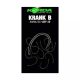 Korda Krank Barbless 8 Occhielli, Amo Senza Ardiglione 10 pezzi