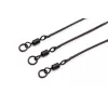 Korda Kable Leadcore Leader Ring Swivel Gravel Attrezzatura Boilie 50cm 3pz