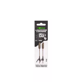   Korda Kable Leadcore Leader Heli Safe Gravel Attrezzatura Boilie 50cm 2pz