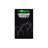 Korda Longshank Beaked 2 Anelli, Amo da Carpfishing Senza Ardiglione 10pz