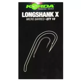 Korda Long Shank X Taglia 10 - amo da carpa