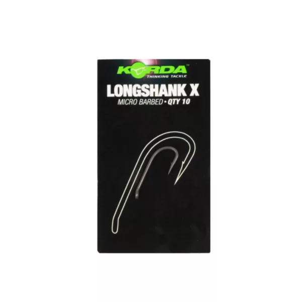 Korda Long Shank X Taglia 08 - amo da carpa