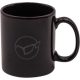 Korda - Mug Glasses Logo Black - tazza nera con logo occhiali