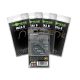 Korda Mixa B Hook 6 con occhiello, Amo da carpa senza ardiglione 10pz
