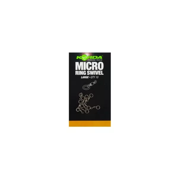 Korda Micro Rig Ring Swivel Large - micro girella
