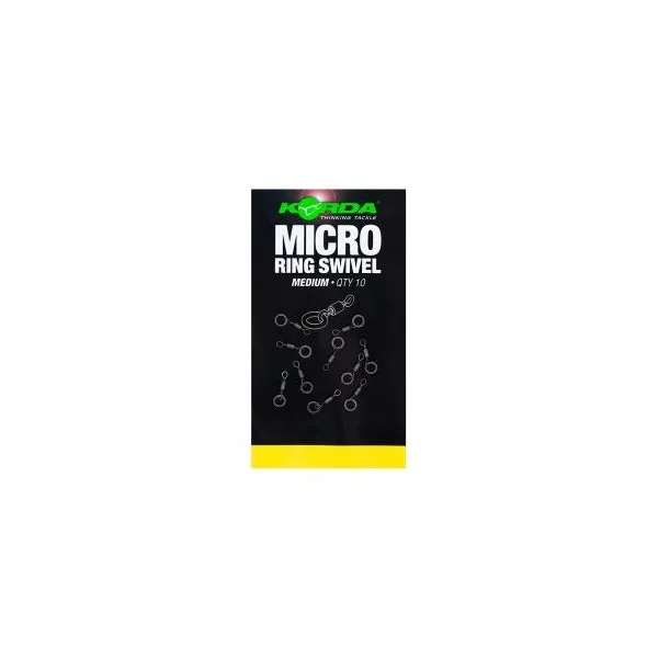 Korda Micro Rig Ring Swivel Medium - micro girella