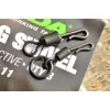 Korda PTFE QC Ring Swivel Size 8 Girella con sgancio rapido 8pz