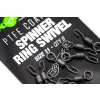 Korda PTFE Spinner Ring Swivels Size 11 Girella 8pz