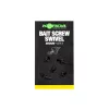 Korda Micro Ring Swivel Bait Screw Medium (5pz)