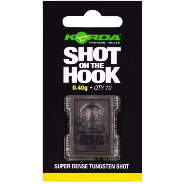 Korda Shot On The Hook Peso amo 0,40gr 10 pz