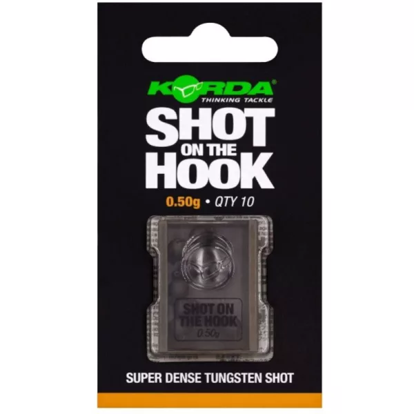 Korda Shot On The Hook Peso amo 0,50gr 10 pz