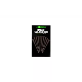   Korda Naked Tail Rubber Erba/Limo Manicotto in silicone 10 pz