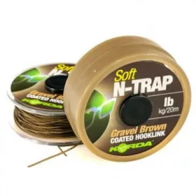   Korda N-Trap Soft 30lb Gravel Brown - lenza terminale da carpfishing