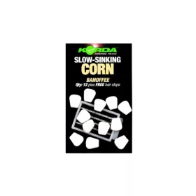 Korda Slow Sinking Corn Banoffee White Mais di gomma