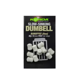   Korda Slow Sinking Dumbell Banoffee Imitazione di esca 8mm 10 pz