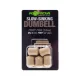 Korda Slow Sinking Dumbell Banoffee Imitazione di esca 12mm 8 pz