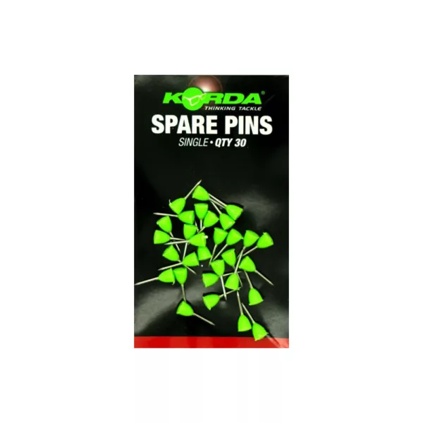 Korda 30x Single Pins For Rig Safes Perni singoli per fissaggio ami per portafinali