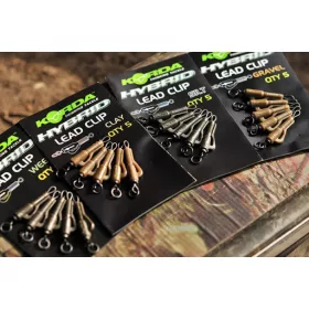 Korda QC Hybrid Lead Clip Gravel/ Clay - clip per piombo