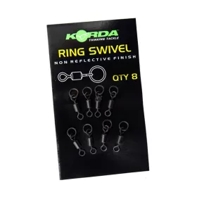 Korda Ring Swivels Size 8 - 8 pz