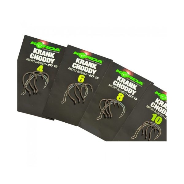 Korda Krank Chod Barbless 10 Occhielli, Amo Senza Ardiglione 10 pezzi