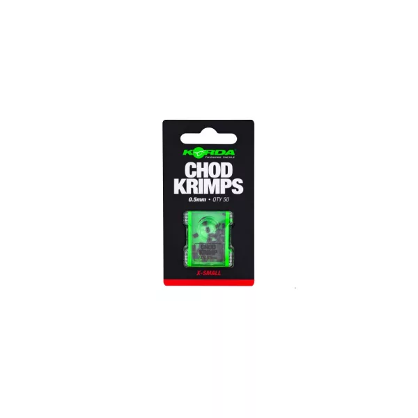 Korda Spare Chod Krimps 0,5mm Manicotto per crimpatura 50pz