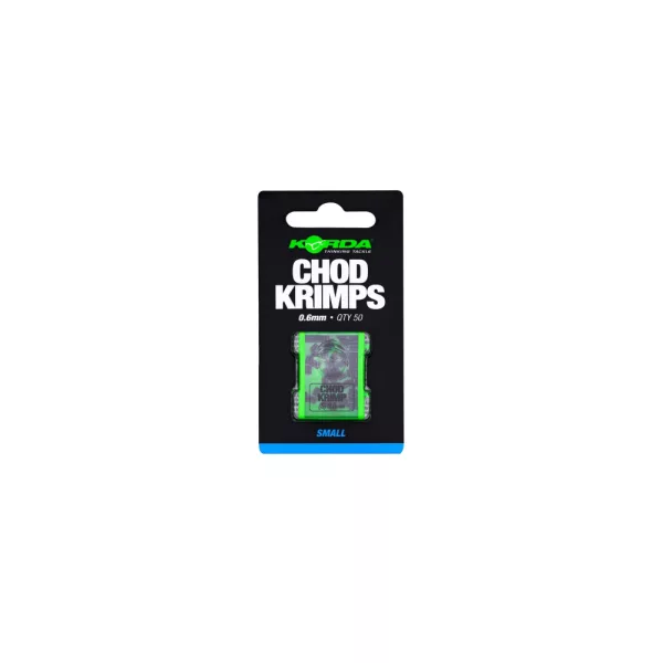 Korda Spare Chod Krimps 0,6mm Manicotto per crimpatura 50pz