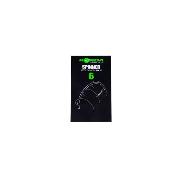 Korda Spinner Hook Size 6 Amo Micro Ardiglione
