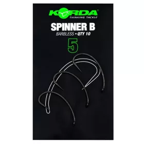   Korda Spinner B 5 Amo da Boiles con occhiello e ardiglione 10 pz