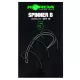 Korda Spinner B 5 Amo da Boiles con occhiello e ardiglione 10 pz