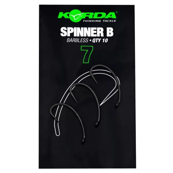 Korda Spinner B 7 Amo da Boiles con occhiello e ardiglione 10 pz