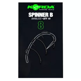   Korda Spinner B 8 Amo da Boiles con occhiello e ardiglione 10 pz