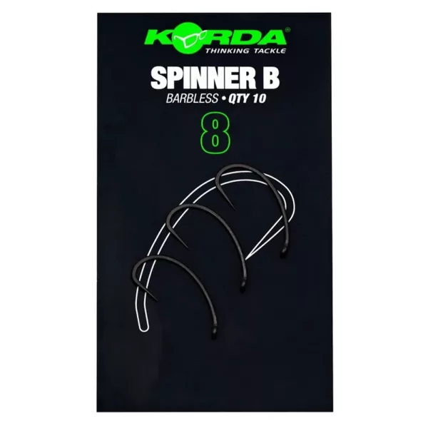 Korda Spinner B 8 Amo da Boiles con occhiello e ardiglione 10 pz