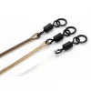 Korda Dark Matter Leader Ring Swivel Clear 30lb 30cm Montatura Boile Pre-legata