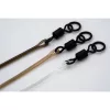 Korda Dark Matter Leader Ring Swivel Gravel Cavo da Carpa Pre-riggato 50cm