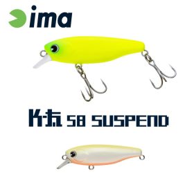 Ima K-Fat 58 Suspend 5,8cm 8gr 002 Chart Back Pearl Wobbler